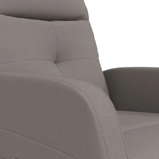 Fauteuil inclinable Taupe Tissu