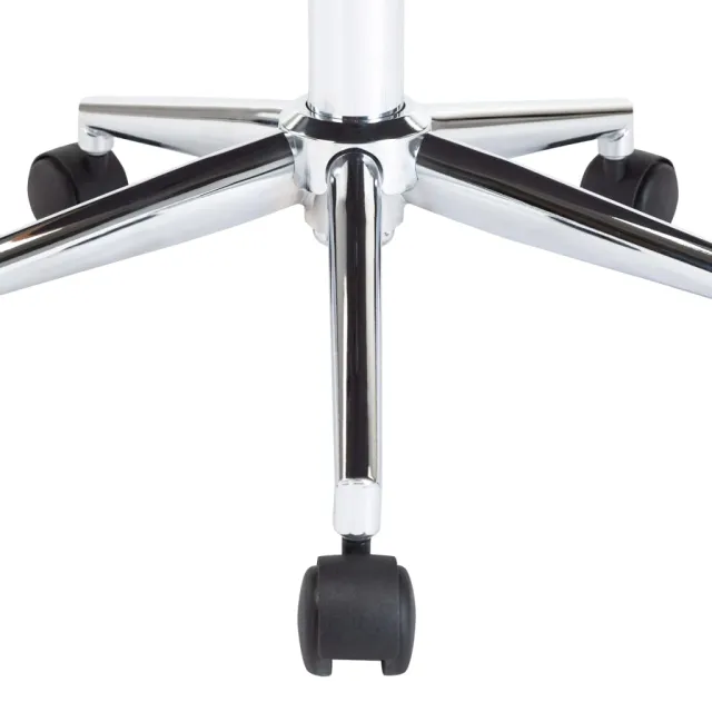 Chaises pivotantes à manger lot de 6 crème similicuir