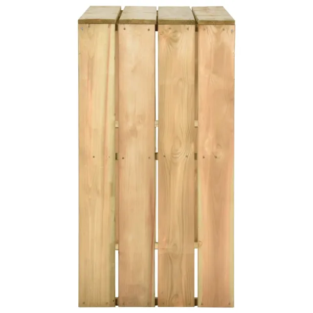 Meubles de bar de jardin 5 pcs Bois de pin imprégné