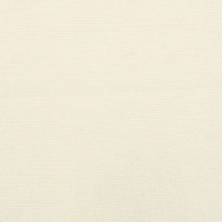Coussins de chaise lot de 2 blanc crème 40x40x7 cm tissu oxford