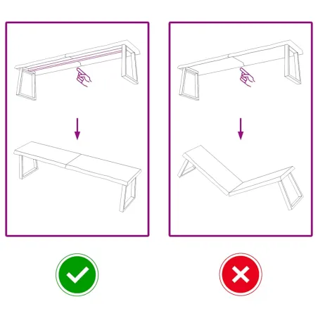 Dessus de table marron foncé bois chêne massif traité
