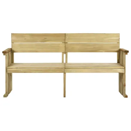 Banc de jardin 172 cm bois de pin imprégné 2