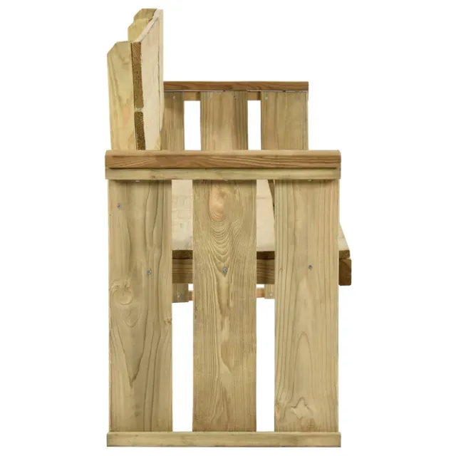 Banc de jardin 172 cm bois de pin imprégné