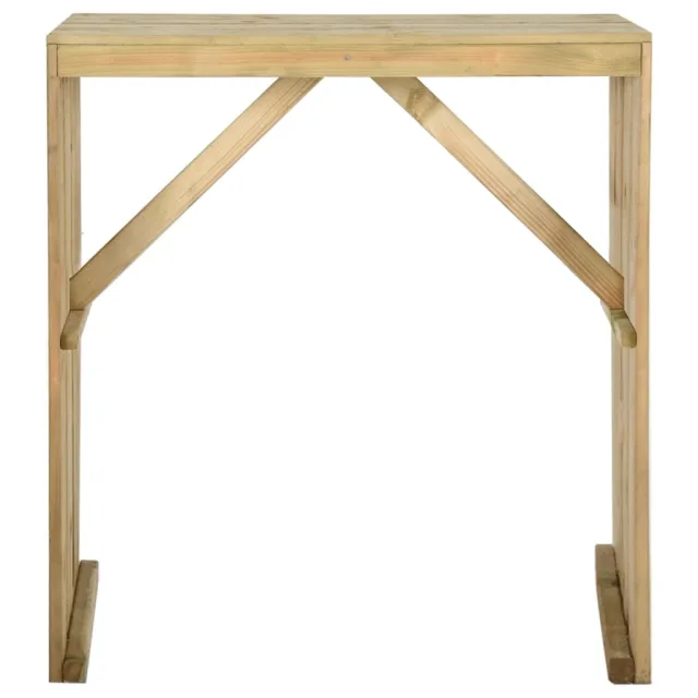 Table de bar 100x60x110 cm Bois de pin imprégné