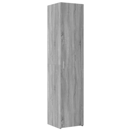 Buffet haut sonoma gris 40x42,5x185 cm bois d'ingénierie 2
