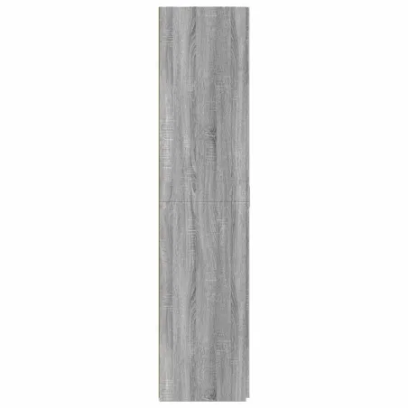 Buffet haut sonoma gris 70x42,5x185 cm bois d'ingénierie