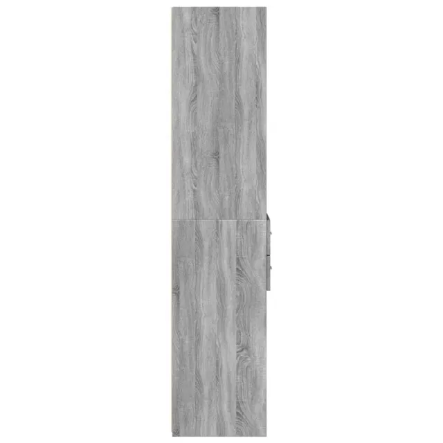 Buffet haut sonoma gris 40x42,5x185 cm bois d'ingénierie
