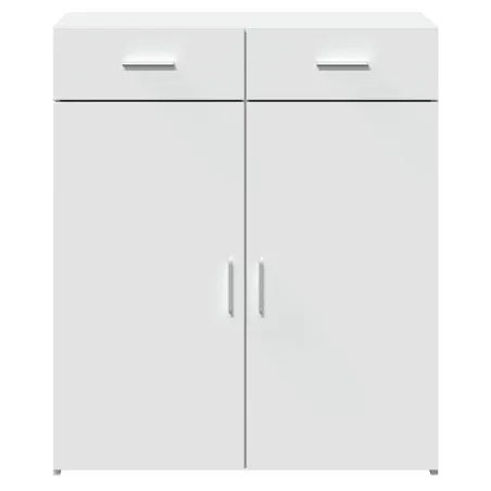 Buffet blanc 80x42,5x93 cm bois d'ingénierie