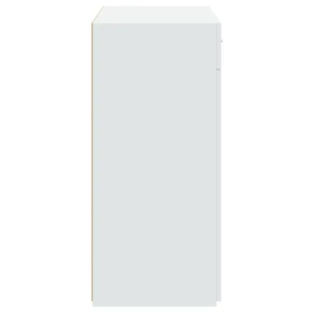 Buffet blanc 80x42,5x93 cm bois d'ingénierie