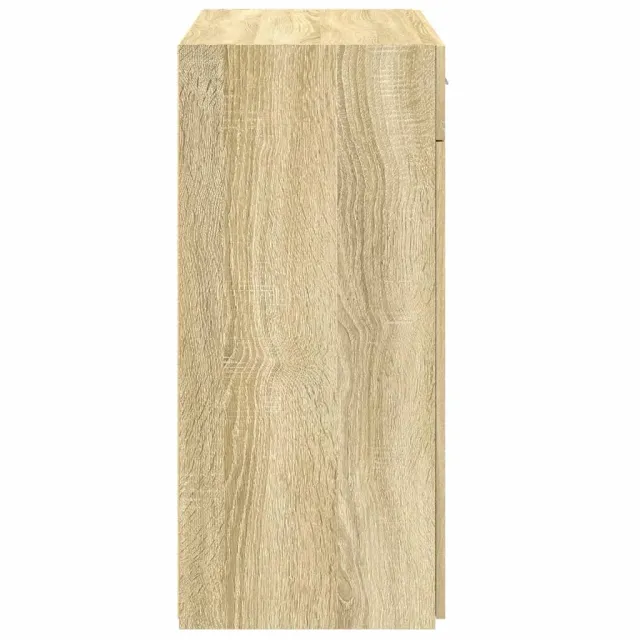 Buffet chêne sonoma 80x42,5x93 cm bois d'ingénierie