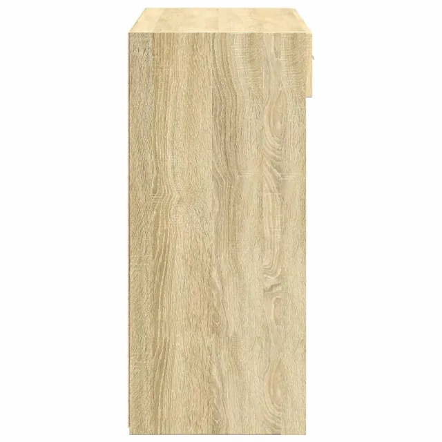 Buffet chêne sonoma 80x42,5x93 cm bois d'ingénierie