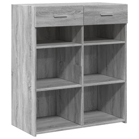 Buffet sonoma gris 80x42,5x93 cm bois d'ingénierie