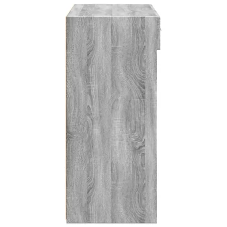 Buffet sonoma gris 80x42,5x93 cm bois d'ingénierie