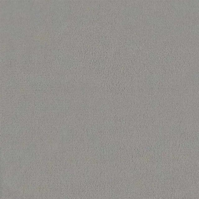 Chaise à bascule avec repose-pied Gris clair Velours