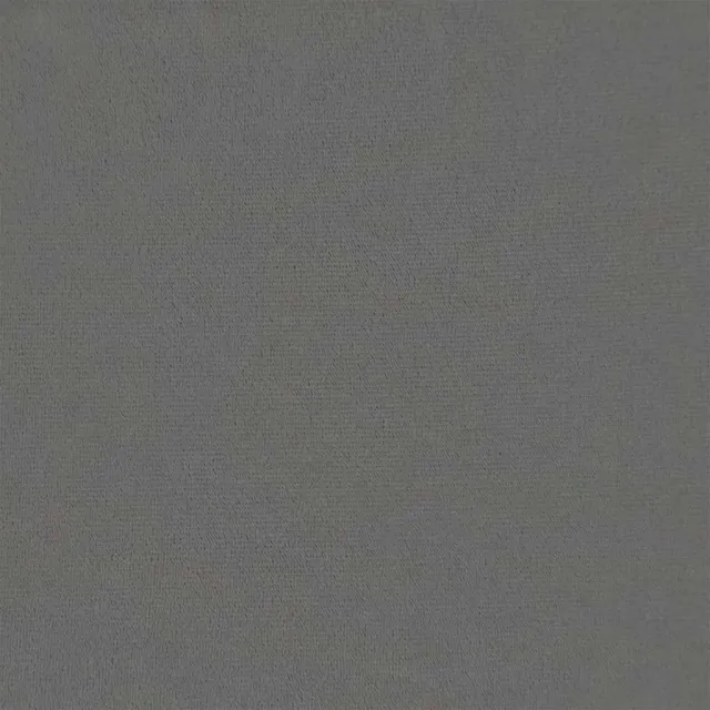 Chaise à bascule avec repose-pied Gris foncé Velours