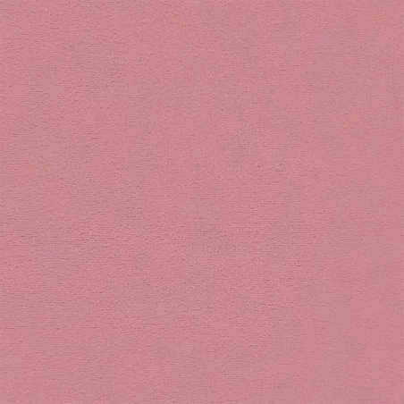 Chaise à bascule avec repose-pied Rose Velours