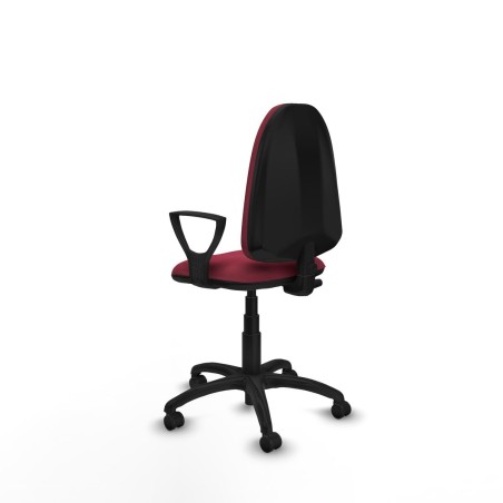 Sedia da Ufficio Piqueras y Crespo BFN01RF Rosso Granato