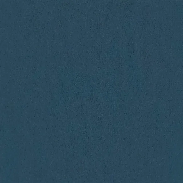 Chaise à bascule avec tabouret en velours bleu