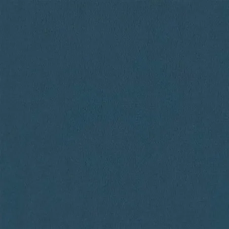 Chaise à bascule avec tabouret en velours bleu