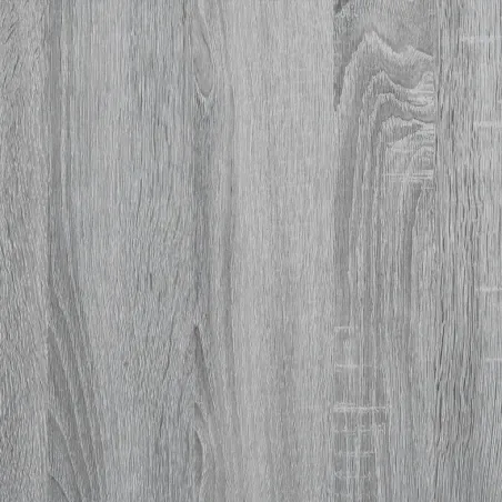 Buffet haut sonoma gris 50x41x185 cm bois d'ingénierie