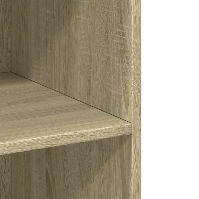 Buffet haut chêne sonoma 70x41x185 cm bois d'ingénierie