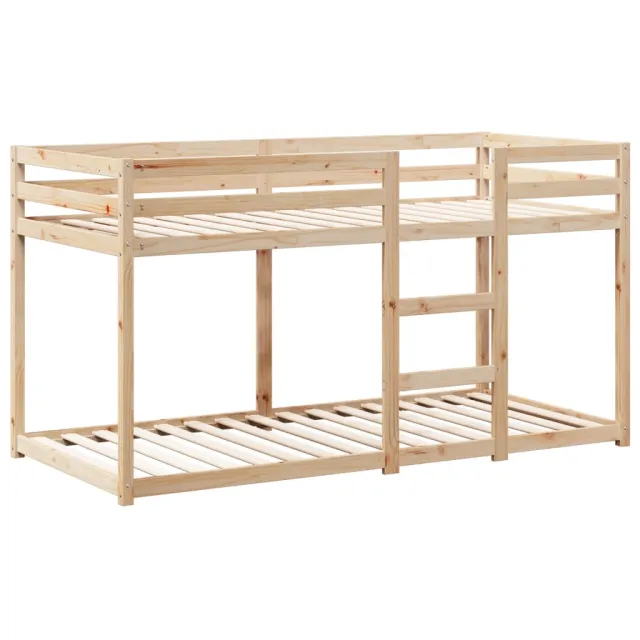 Lit superposé sans matelas 90x190 cm bois de pin massif