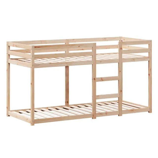 Lit superposé sans matelas 80x200 cm bois de pin massif