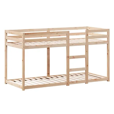 Lit superposé sans matelas 80x200 cm bois de pin massif