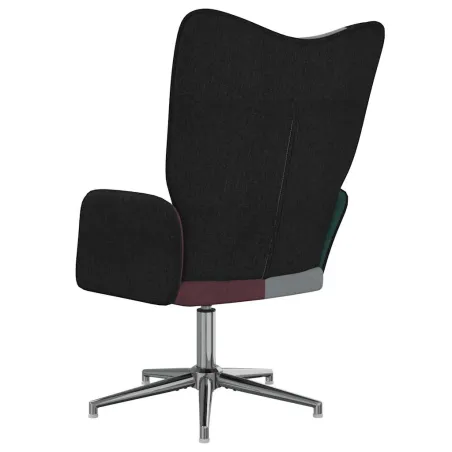 Chaise de relaxation Patchwork Tissu