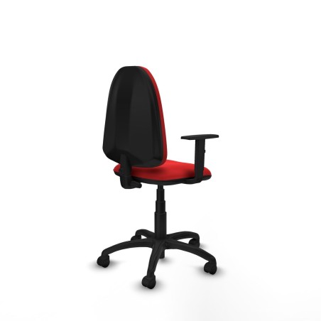 Sedia da Ufficio Piqueras y Crespo B1D01RN Rosso