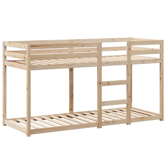 Lit superposé sans matelas 80x200 cm bois de pin massif