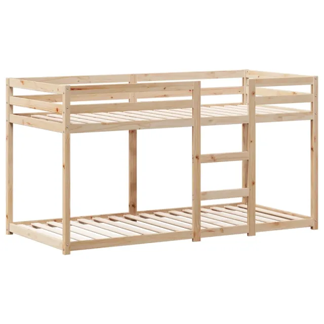 Lit superposé sans matelas 80x200 cm bois de pin massif