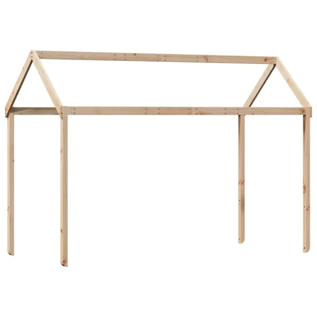 Lit superposé sans matelas 90x190 cm bois de pin massif