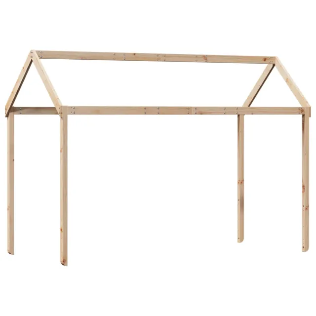 Lit superposé sans matelas 75x190 cm bois de pin massif