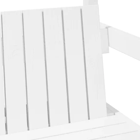 Ensemble de lit et de banc avec toit sans matelas 80x200 cm