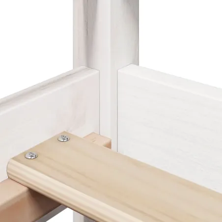 Ensemble de lit de jour avec toit 80x200 cm bois de pin massif