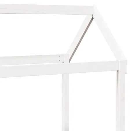 Ensemble de lit de jour avec toit 80x200 cm bois de pin massif