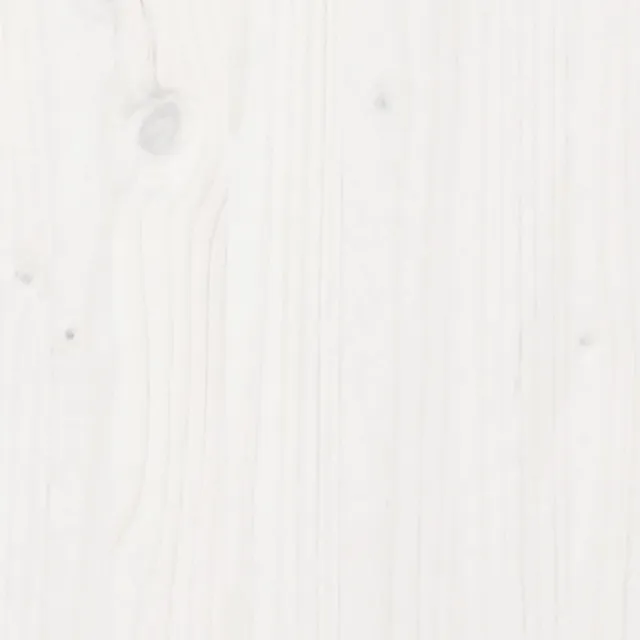 Lit de jour avec toit sans matelas blanc 80x200 cm bois massif