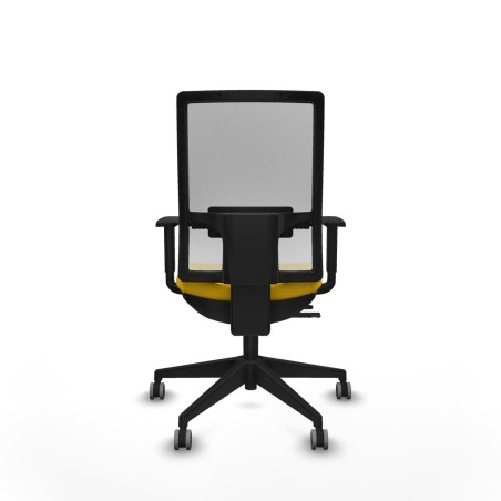 Chaise de Bureau Piqueras y Crespo 1D066G0 Jaune