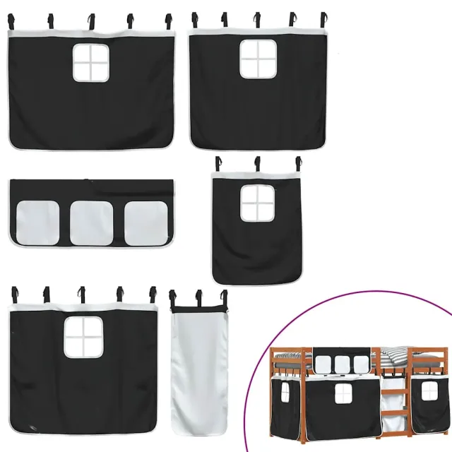 Lit superposé sans matelas 80x200 cm bois de pin massif