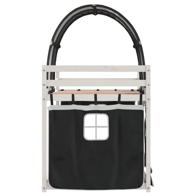 Lit superposé sans matelas 80x200 cm bois de pin massif