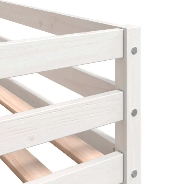 Lit superposé sans matelas 90x190 cm bois de pin massif