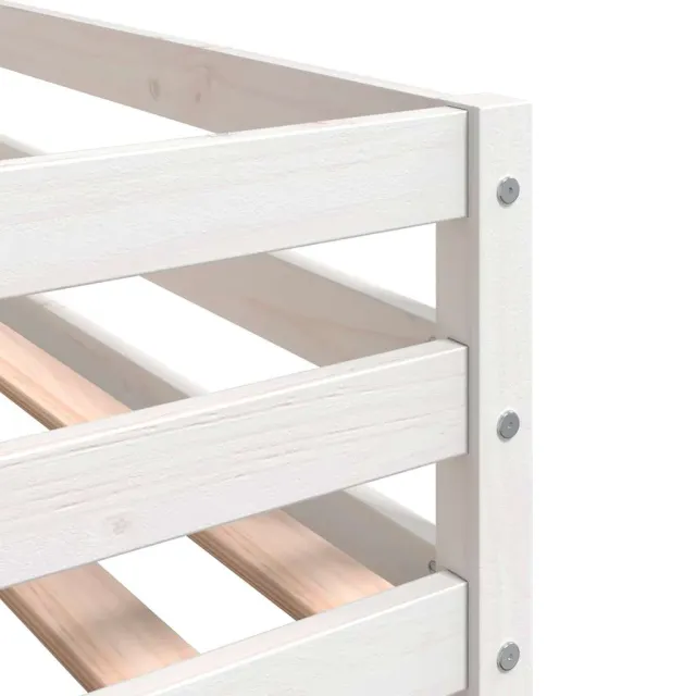 Lit superposé sans matelas 90x190 cm bois de pin massif