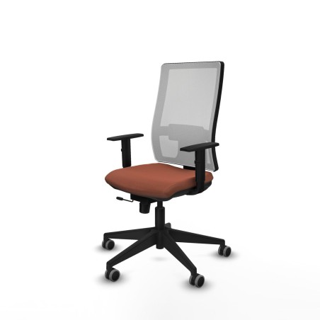Chaise de Bureau Piqueras y Crespo 1D066G0 Blanc Marron