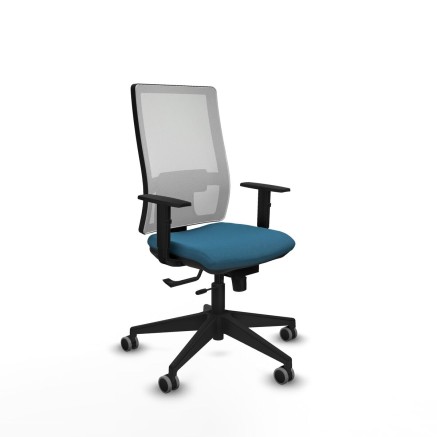 Chaise de Bureau Piqueras y Crespo 1D066G0 Blanc Vert pétrole