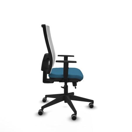 Chaise de Bureau Piqueras y Crespo 1D066G0 Blanc Vert pétrole
