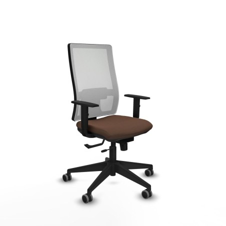 Bürostuhl Piqueras y Crespo 1D066G0 Weiß Dunkelbraun
