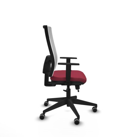 Sedia da Ufficio Piqueras y Crespo 1D066G0 Rosso Granato 2
