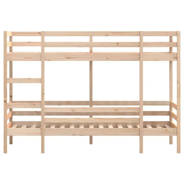 Lit superposé sans matelas 90x190 cm bois de pin massif
