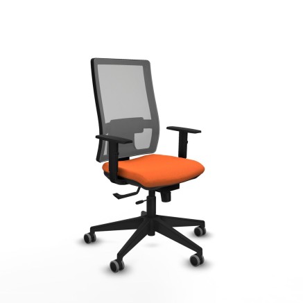 Chaise de Bureau Piqueras y Crespo 1D066G0 Orange